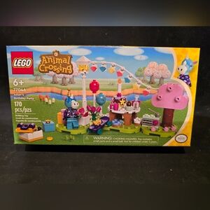 LEGO Animal Crossing Celebration Set with Pink and Blue